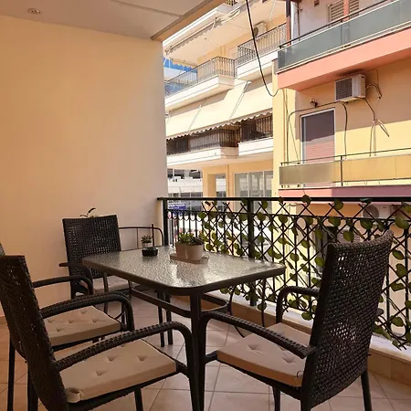 Twin Balconies Of Apartment